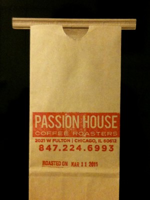Passion House Coffee Roasters Chicago at Wormhole Coffee